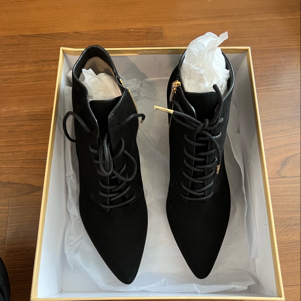 Michael Kors short boot heels